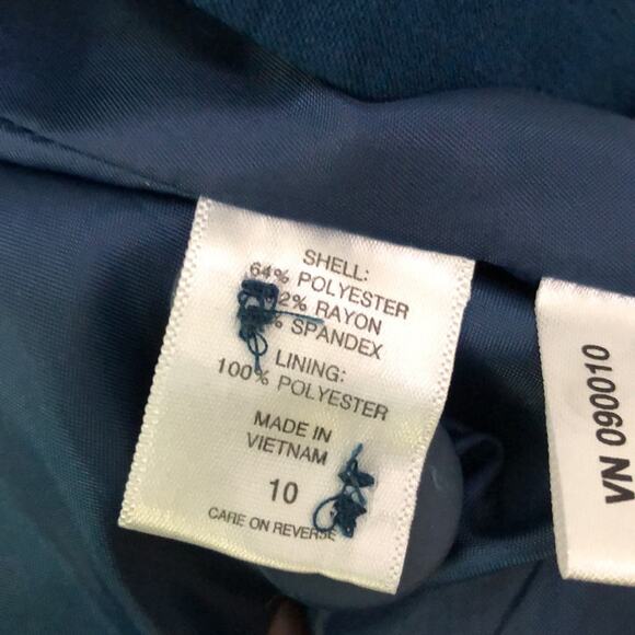 New York and company teal blazer 10 - Picture 3 of 3